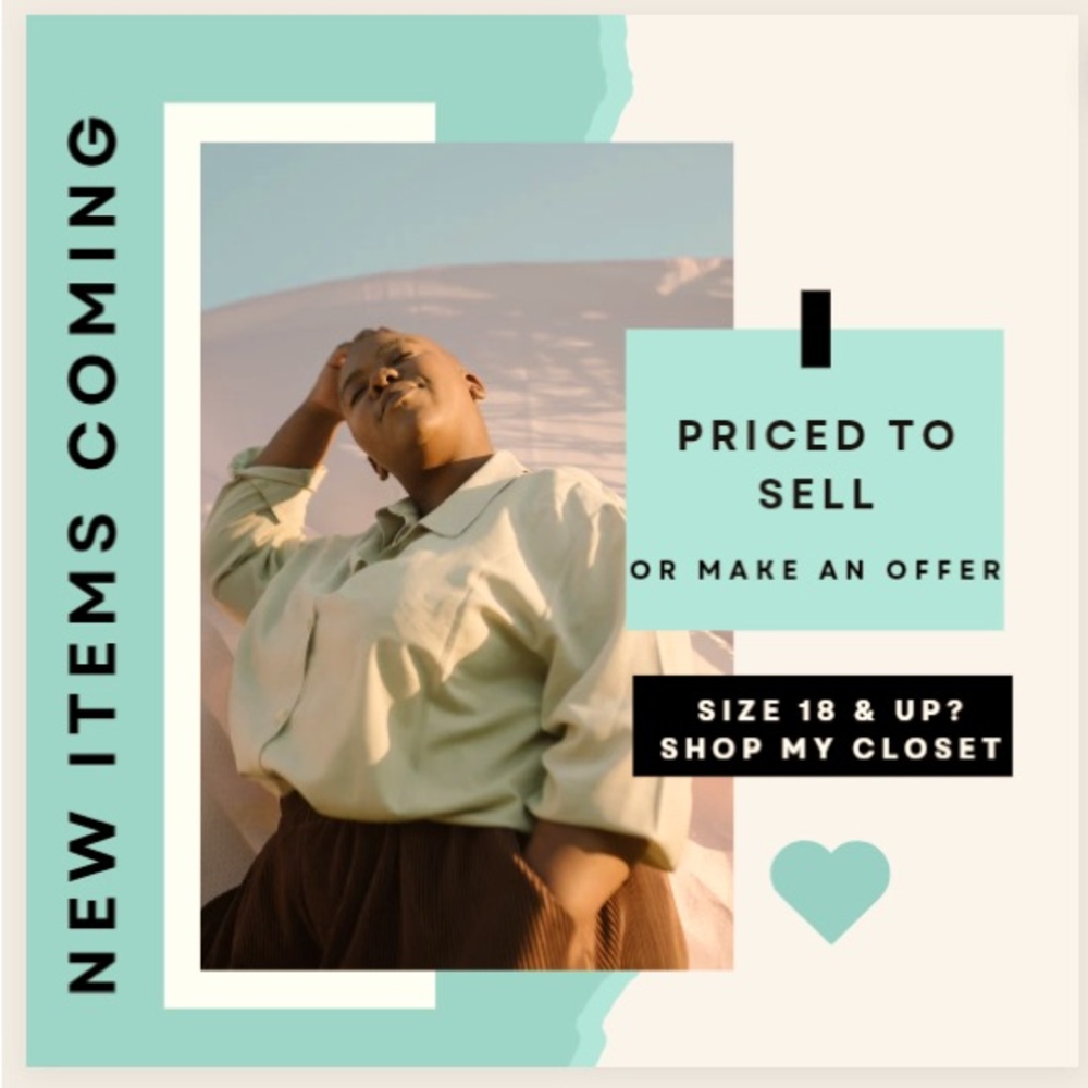 New items coming soon, plus size clothing books and more!